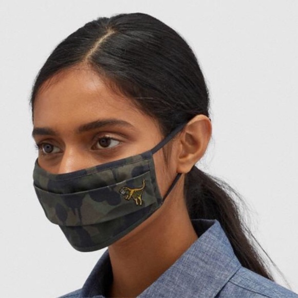 NEW Coach Rexy Wild Beast Camo Face Mask - Picture 4 of 10